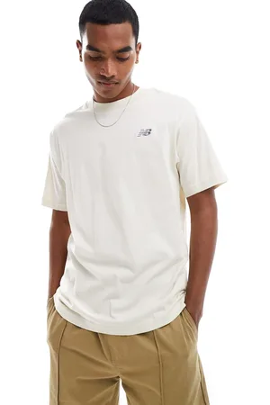 New Balance New Balanace small logo t-shirt in beige