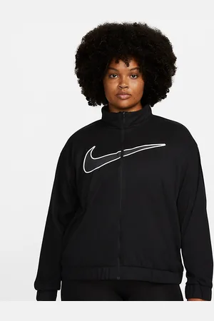 Nike Swoosh Run Plus Dri-FIT zip through fleece jacket in