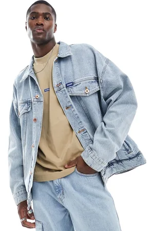 Hugo Blue Denim jacket in light wash
