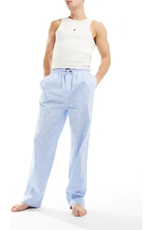 Ralph Lauren Pyjama trouser with all over logo in light