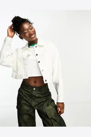 Vans Raynes crop trucker jacket in