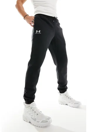 Under Armour Essential Novelty fleece joggers in