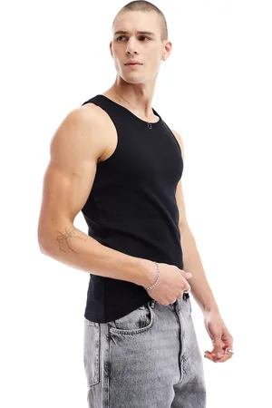River Island Ribbed vest in
