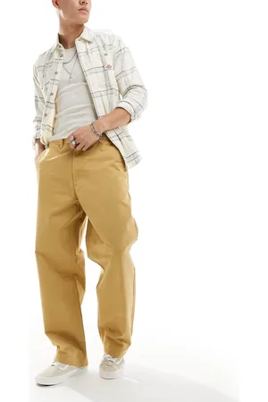 Vans Authentic baggy chino trousers in light tan