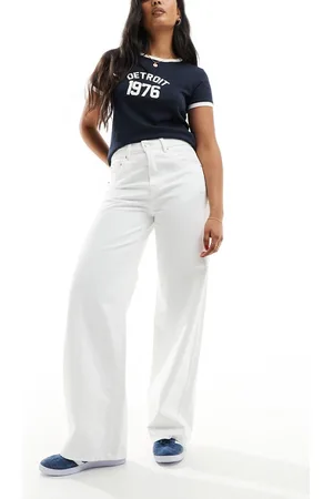 Stradivarius Fluid wide leg jean in