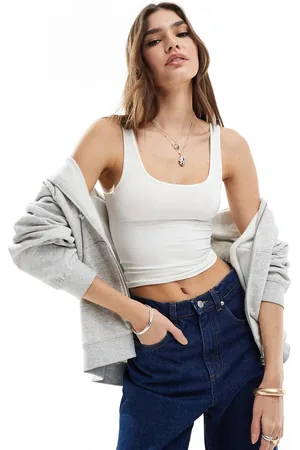 Stradivarius STR polyamide tank top in