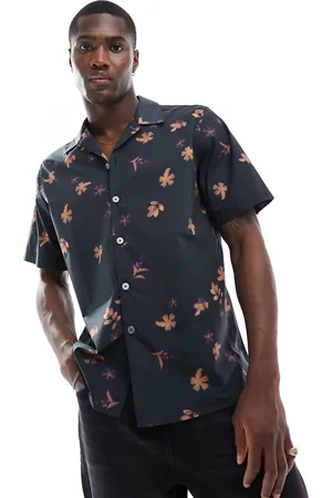 Paul Smith Paul Smith revere collar shirt in floral print