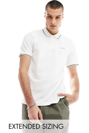 GANT Logo tipped pique polo in