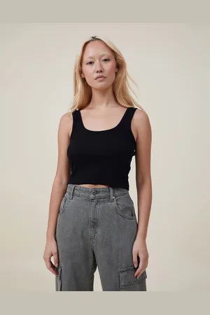 Cotton On Cotton On Rib Crop Tank in