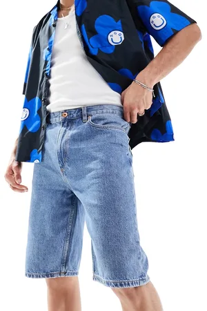 Hugo Blue Denim shorts in light wash