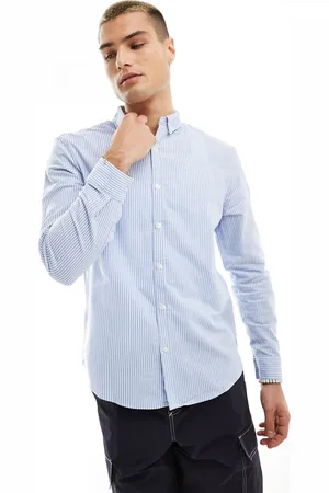 New Look Long sleeve shirt in and white stripe