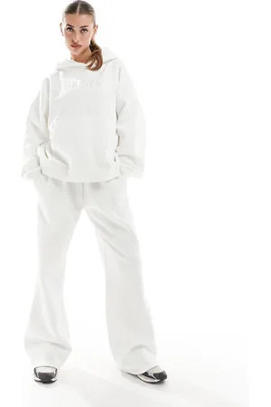 Kaiia Logo wide leg joggers co-ord in