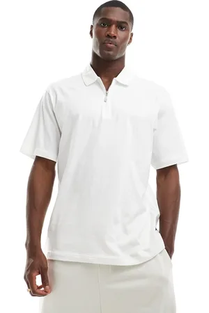 JACK & JONES Premium zip through polo in