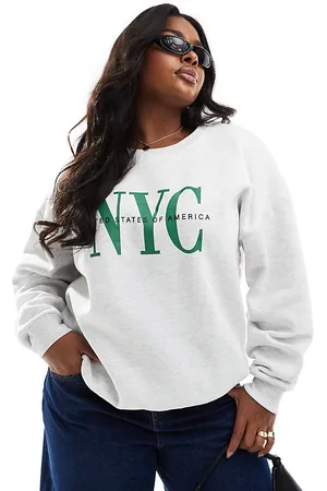 In The Style X Perrie Sian exclusive NYC sweatshirt in
