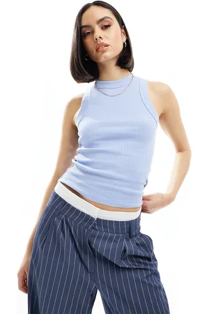 Cotton On Cotton On 90s ribbed racer in baby