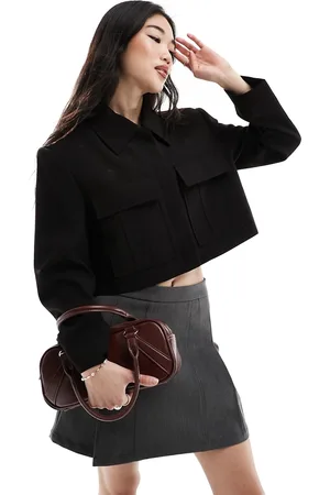 Stradivarius Premium utility jacket in