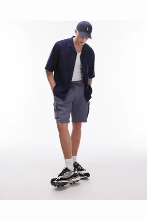 Topman Short sleeve boxy linen mix shirt in