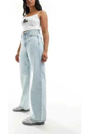 River Island Relaxed straight leg jean in light