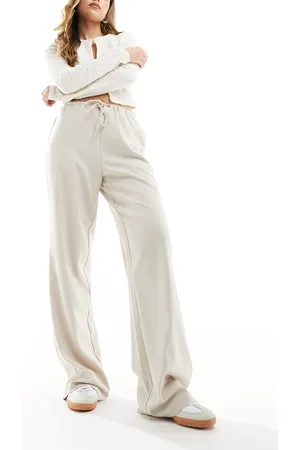 Stradivarius Pull on casual trouser in beige