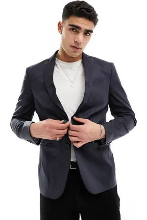 Bolongaro Wedding plain skinny suit jacket in