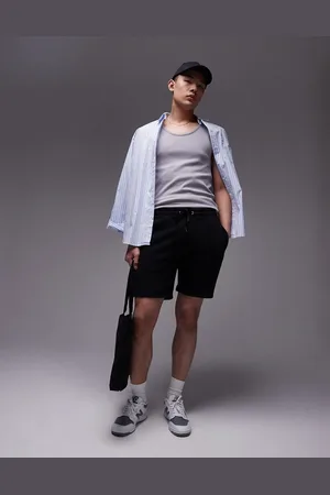 Topman Classic fit jersey short in