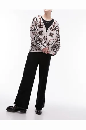 Topman Drape wide leg jogger in