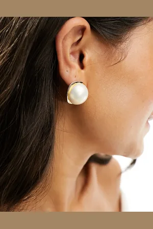 True Decadence 80s style statement stud earrings in