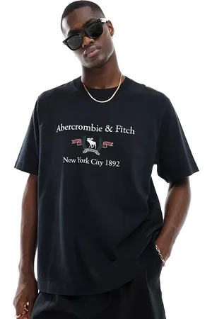 Abercrombie & Fitch Heritage crest logo t-shirt in