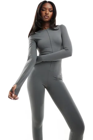 The Couture Club Zip up front jumpsuit in