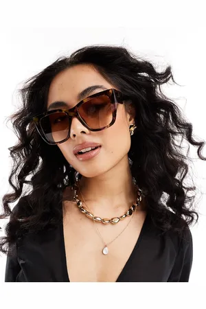 Aire Pallas square sunglasses in dark tort