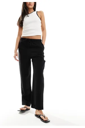 MANGO Drawstring slim trouser in