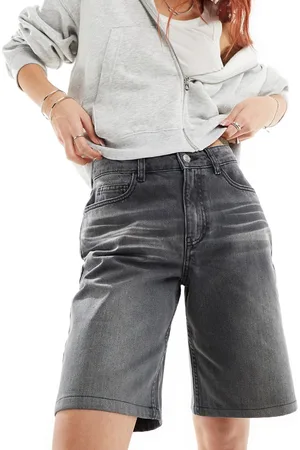 Reclaimed Skate denim jort in washed