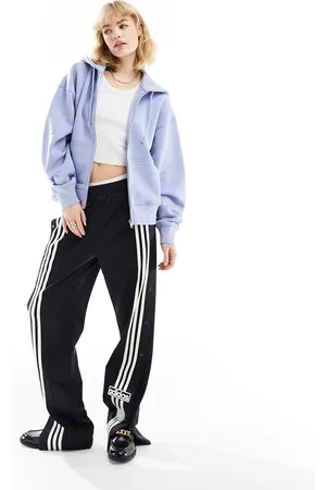COLLUSION Zip through boxy hoodie in