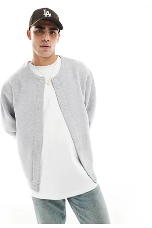 ASOS Round neck cardigan in marl
