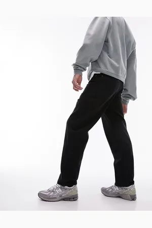 Topman Loose carpenter trousers in