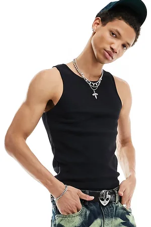 COLLUSION Ribbed vest in