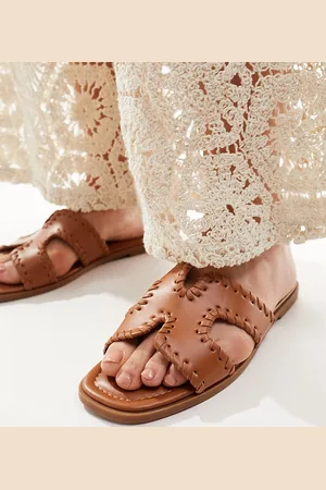 Raid Ginerva flat sandals in tan