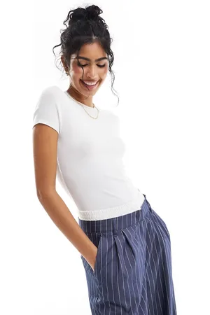 Abercrombie & Fitch Ribbed t-shirt in