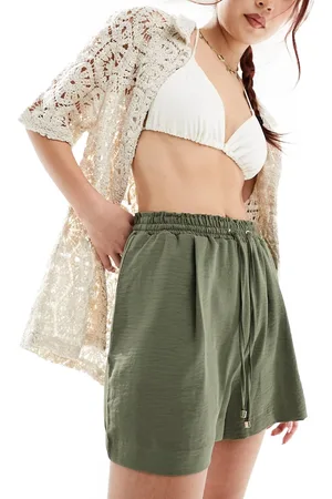 New Look Pull on shorts in khaki