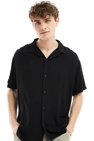 Reclaimed Viscose revere shirt in
