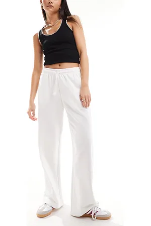 Pull&Bear Wide leg jogger in ecru