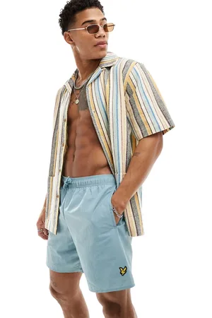 Lyle & Scott Icon logo swim shorts in light
