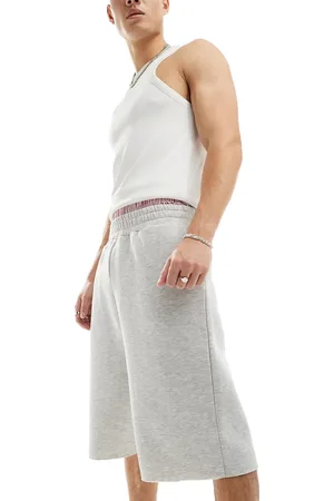 Reclaimed Unisex baggy sweat jersey short in