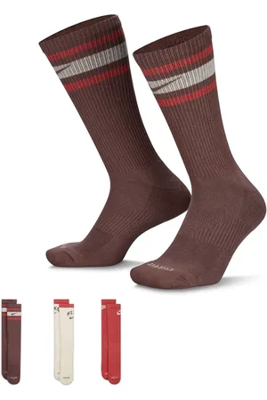 Nike Nike Everyday Plus Cushioned 3 pack crew socks in