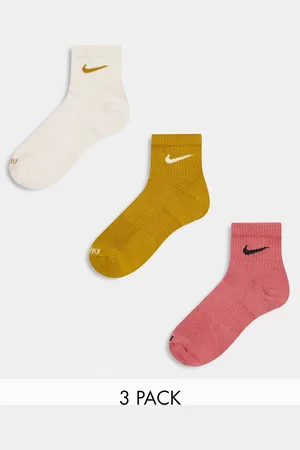 Nike Everyday Cushioned Plus 3 pack ankle socks in