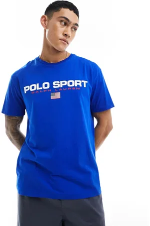 Ralph Lauren Sport Capsule front logo t-shirt classic oversized fit in mid