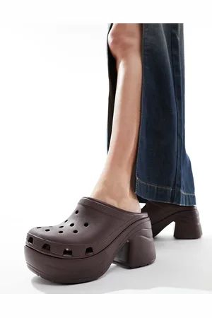 Crocs Siren stacked clogs in