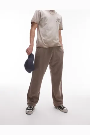 Topman Straight leg jogger in washed