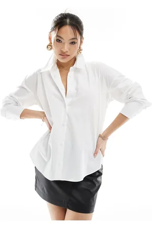 River Island Contrast detail shirt in
