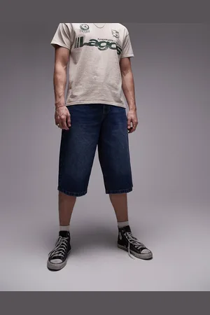 Topman Denim jort in dark wash